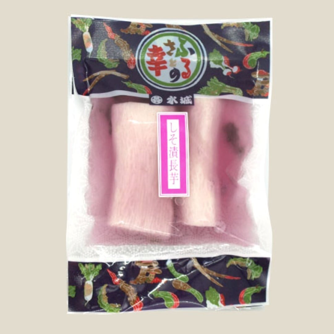 〈水城漬物工房〉しそ漬長芋 150g