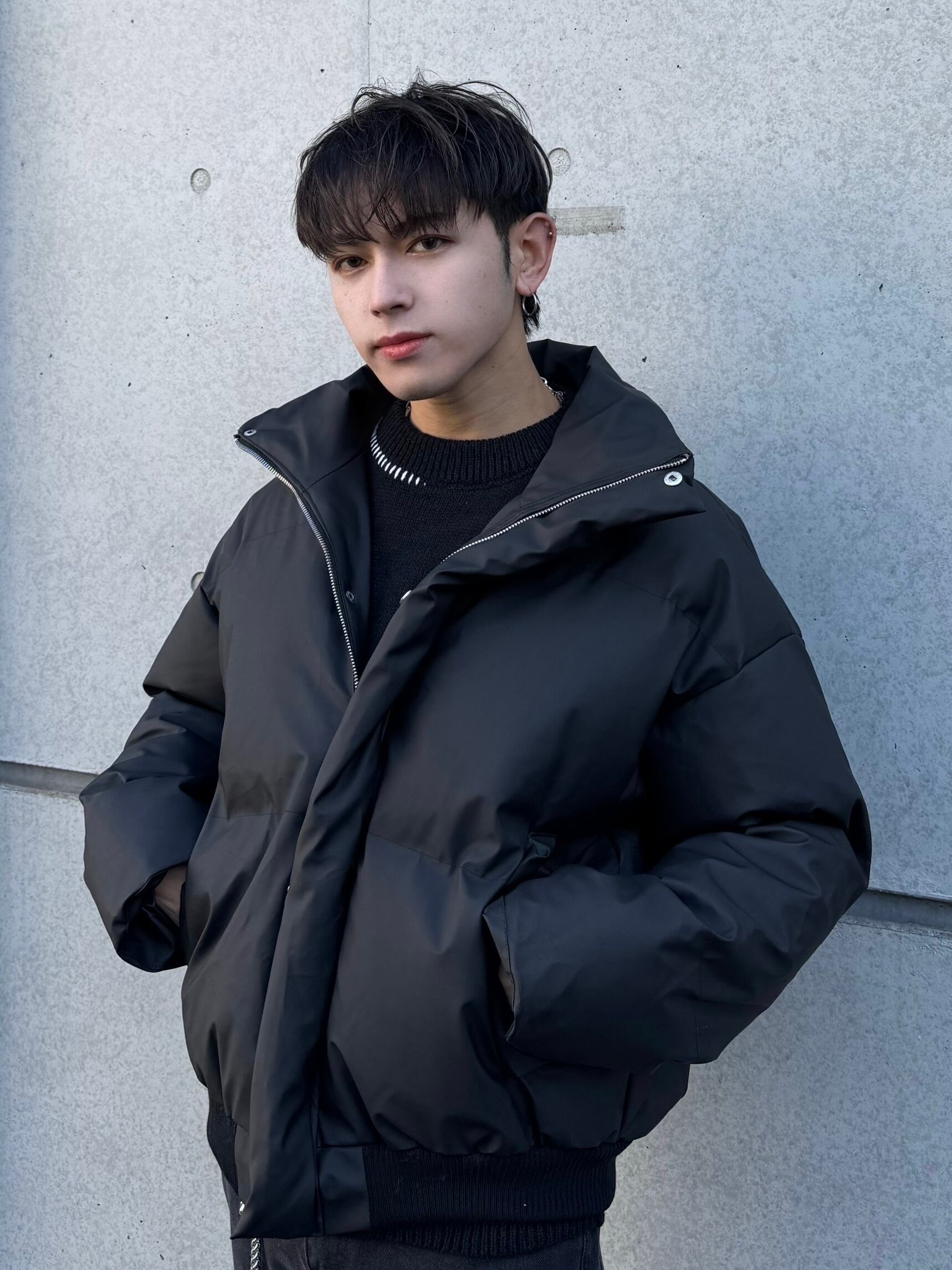 ALUDE SELECT】short puff down jacket（2color） | 【ALUDE】韓国