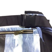 Vintage Messenger Bag denim×black 【messenger06】