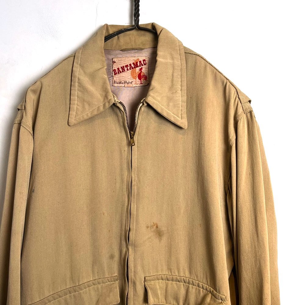 ジャケット・アウター vintage rayon gabardine Western jacket MAC MURRAY WESTERN RAYON GABARDINE JACKET（BLACK/MEDIUM） - 古着屋