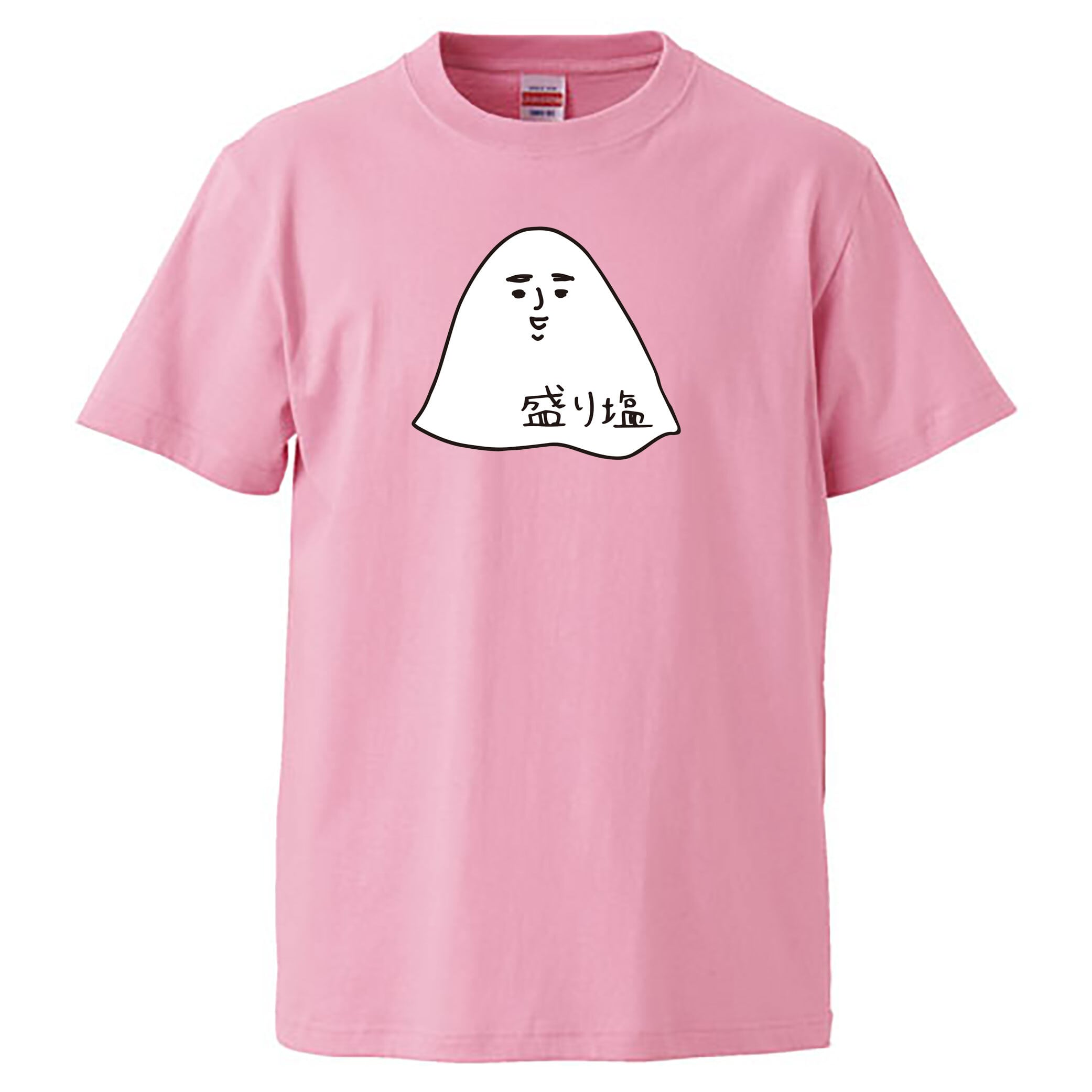 盛り塩 / Tシャツ / OKAME /  -SAX/PINK/LIGHTBLUE-