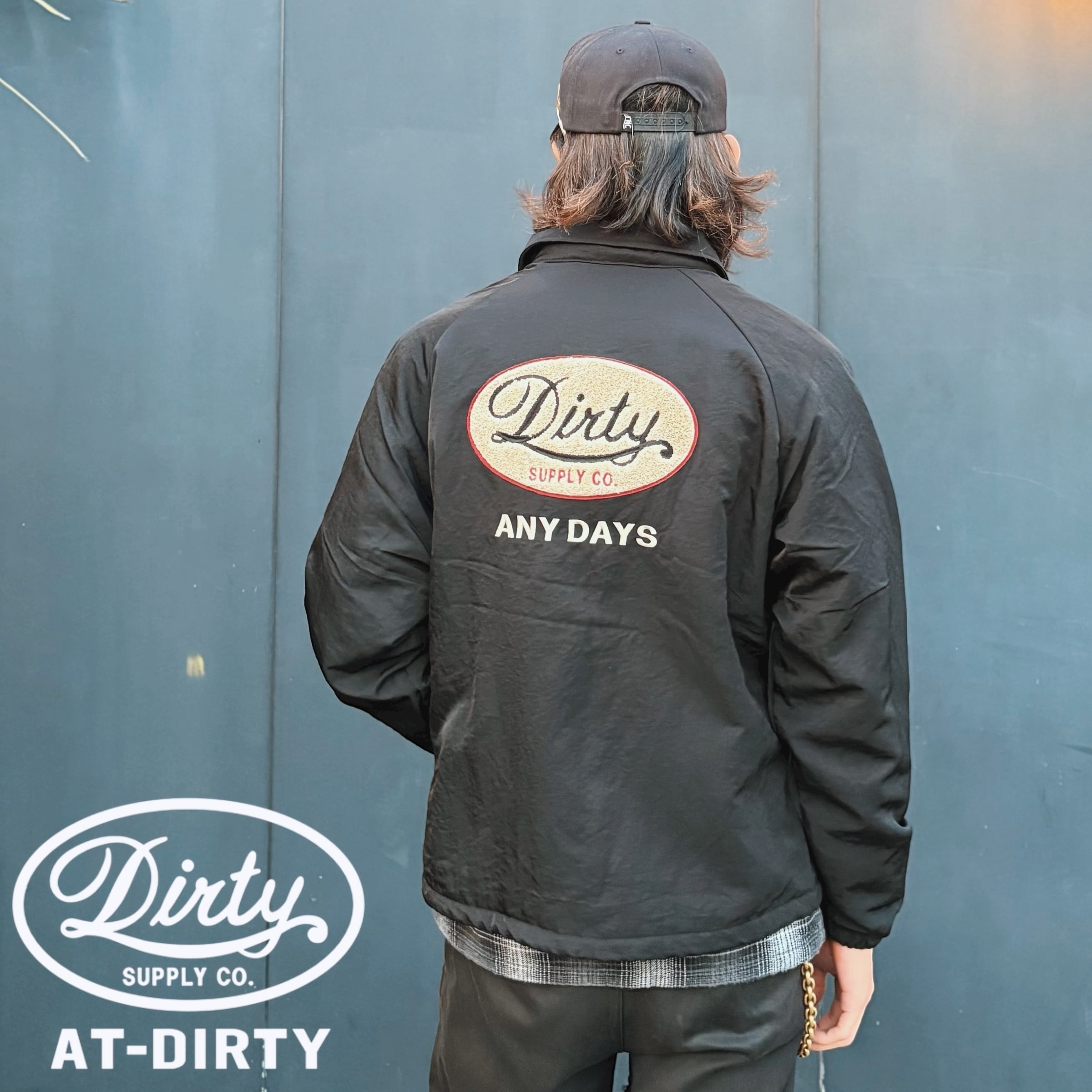 ボアコーチジャケット コーチジャケット AT-DIRTY【アットダーティー