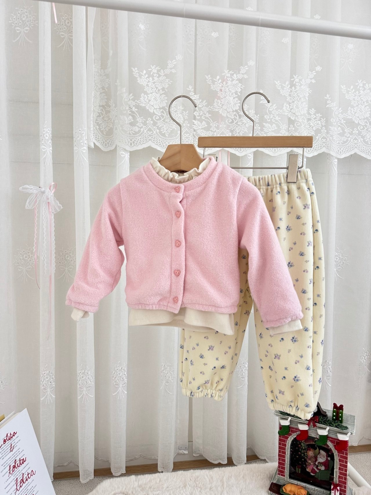 le petit mot［取寄］heart button cardigan 26winter