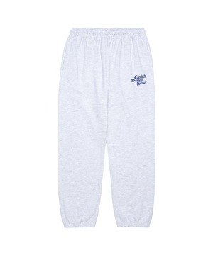 [CAVISH] SELLER LOGO SWEATPANTS LIGHT GREY(CV2BFUPA00A)