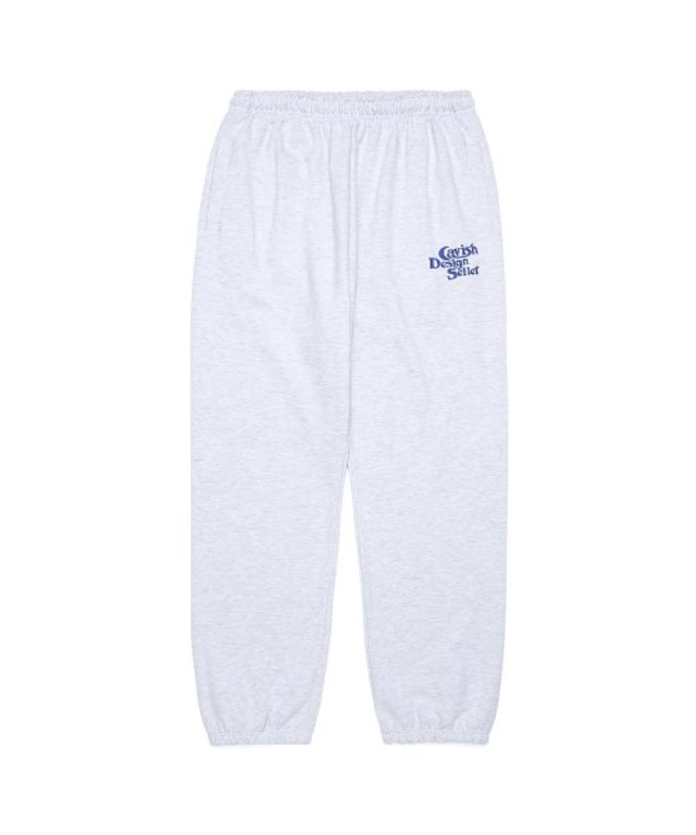 [CAVISH] SELLER LOGO SWEATPANTS LIGHT GREY(CV2BFUPA00A)