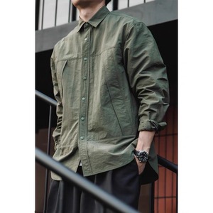 Flap pocket button shirt 0186