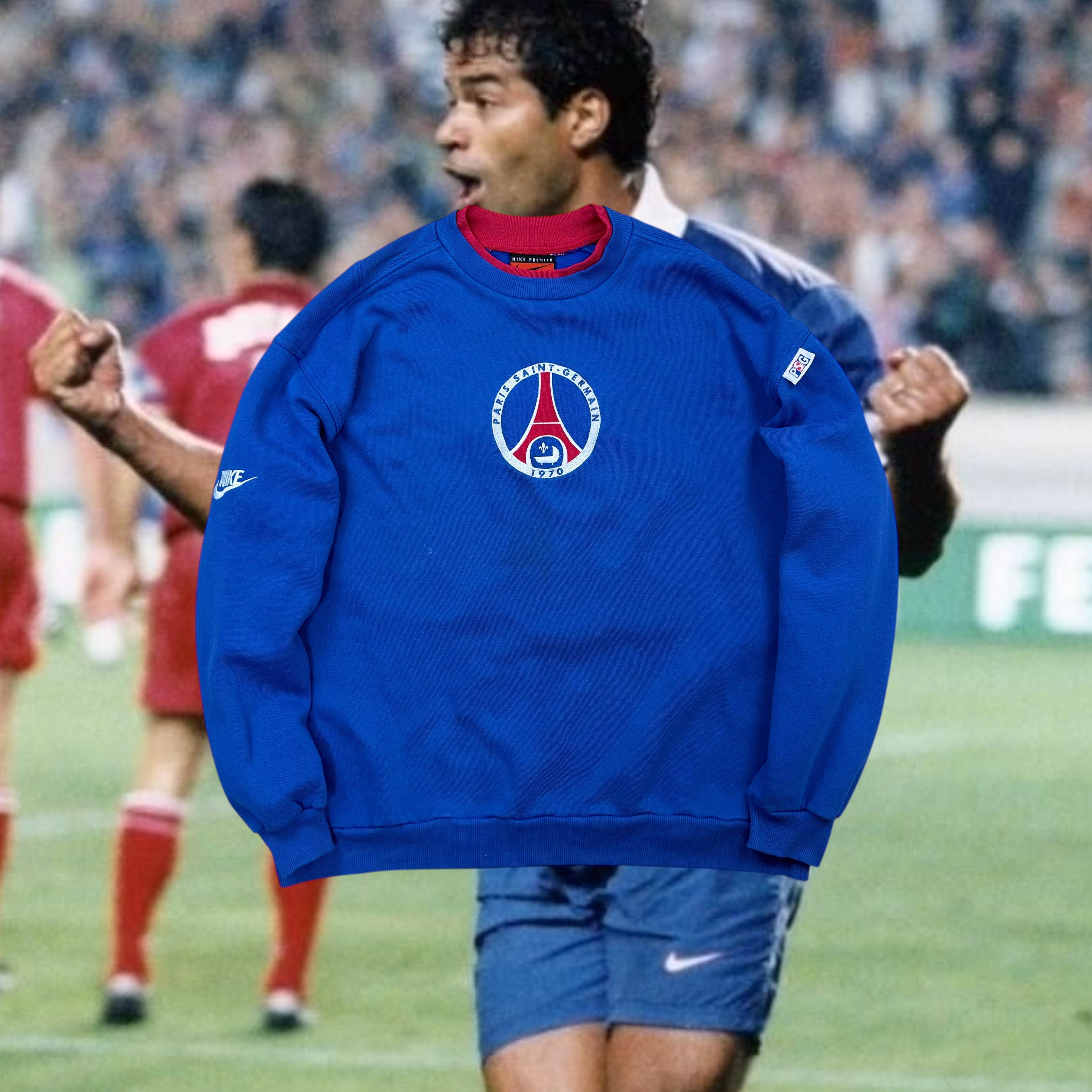 1996 NIKE Paris Saint-Germain Crewneck Sweatshirt