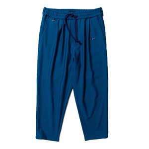 tricot wide pants BLUE GREEN / トリコットワイドパンツ ブルーグリーン