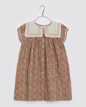 ラスト1点  Little cotton clothes/Organic Nova Dress - Summer Jam Floral