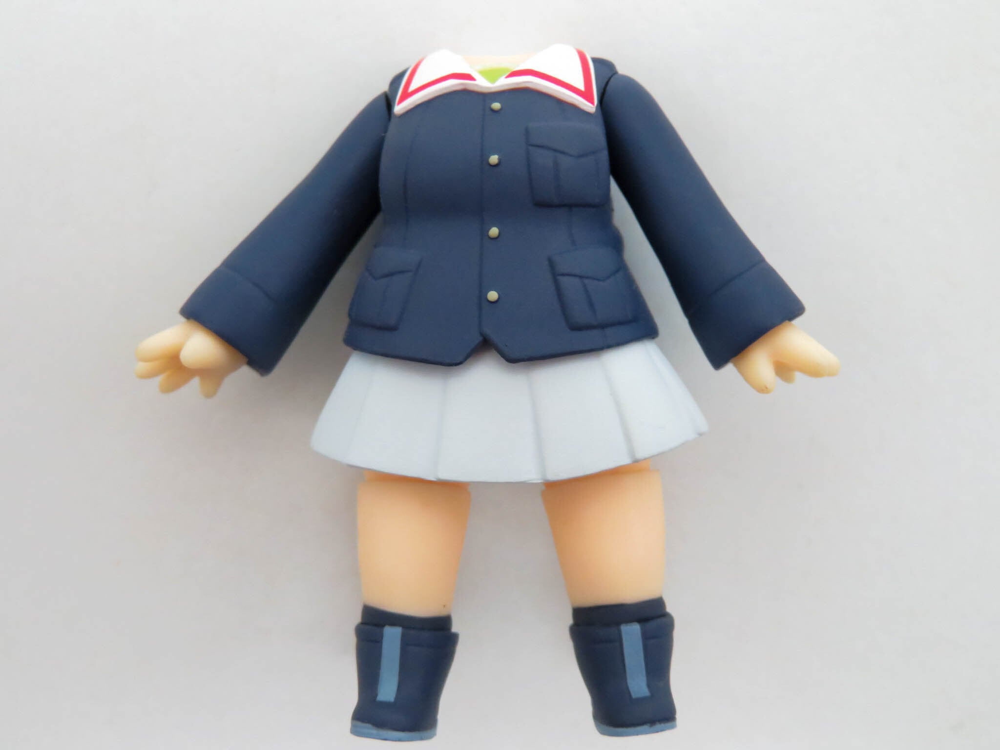 再入荷(A−ランク)【412】 秋山優花里 体パーツ 制服 ねんどろいど