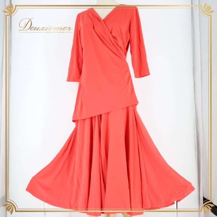 【ベリーダンス用衣装】レッド サイーディドレス ワンピース ドレス スパンコール ベリーダンス用衣装】レッド サイーディドレス ワンピース ドレス