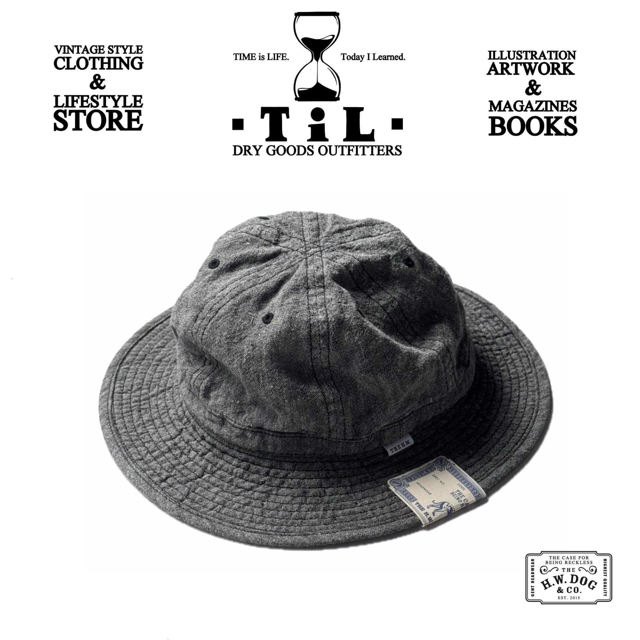 THE H.W.DOG&CO Trucker Cap/トラッカーキャップ D-00004 オリーブ
