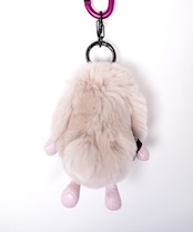 【直営限定ITEM】COOLAファーDOGGYバッグチャーム (PINK BEIGE) CQ-47526H