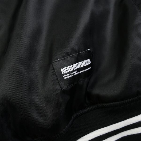 SizeXL NEIGHBORHOOD ネイバーフッド SS BASEBALL JACKET Black