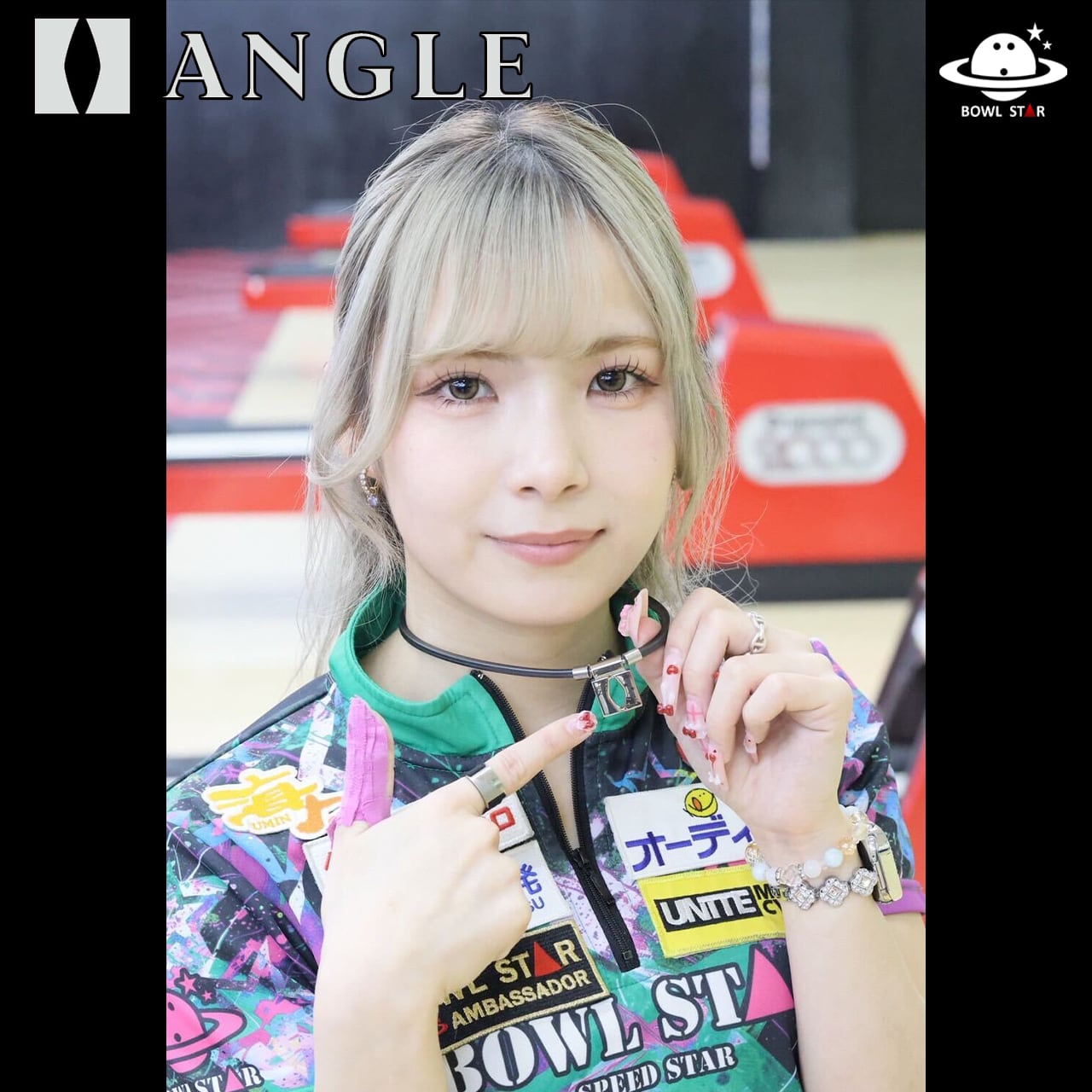 ANGLE x BOWLSTAR e.MODEL 01 NECKLACE PLATINUM [AN-03]（アングル x