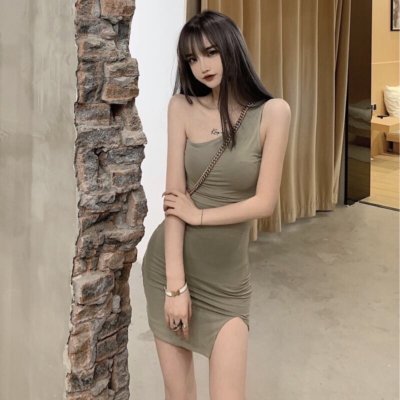 ライトマチュアスタイルサスペンダードレス女性夏セクシースリムショートスカート2020新しいウエストレディース気質スカート ブラックストロベリース1236759796