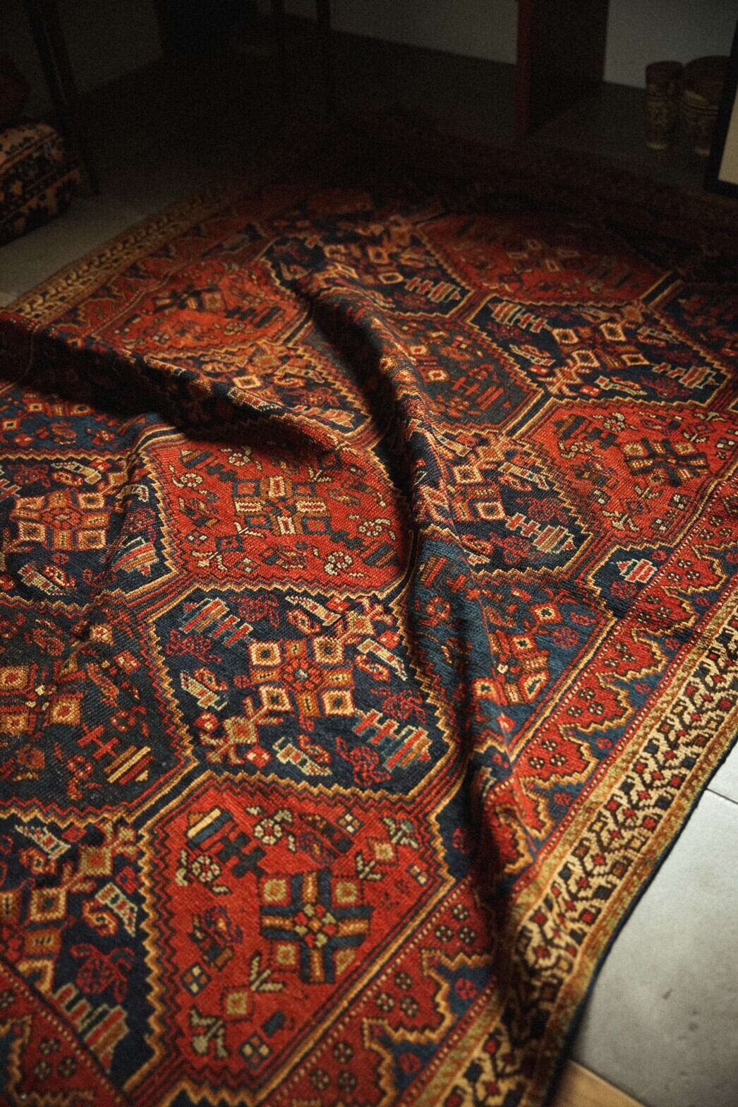 501-Semi Antique Afshar rug