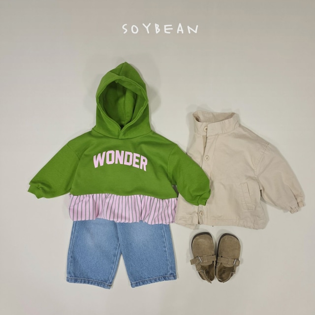 《送料無料》予約:ワンダーパンプキンフーディ【soybean】