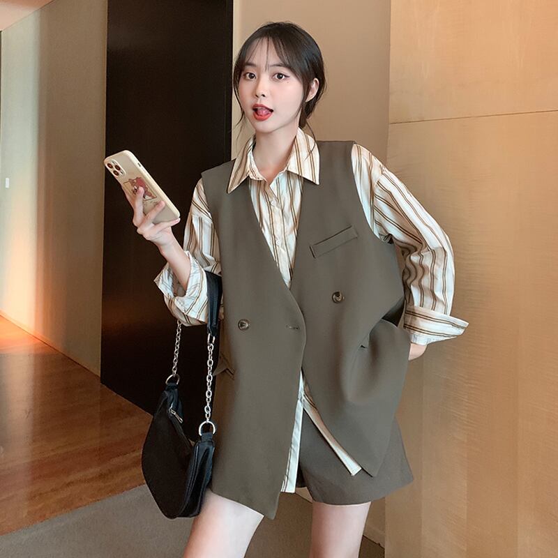 スプリングオータムルーズレッド 春物 秋物 試着室98464376455