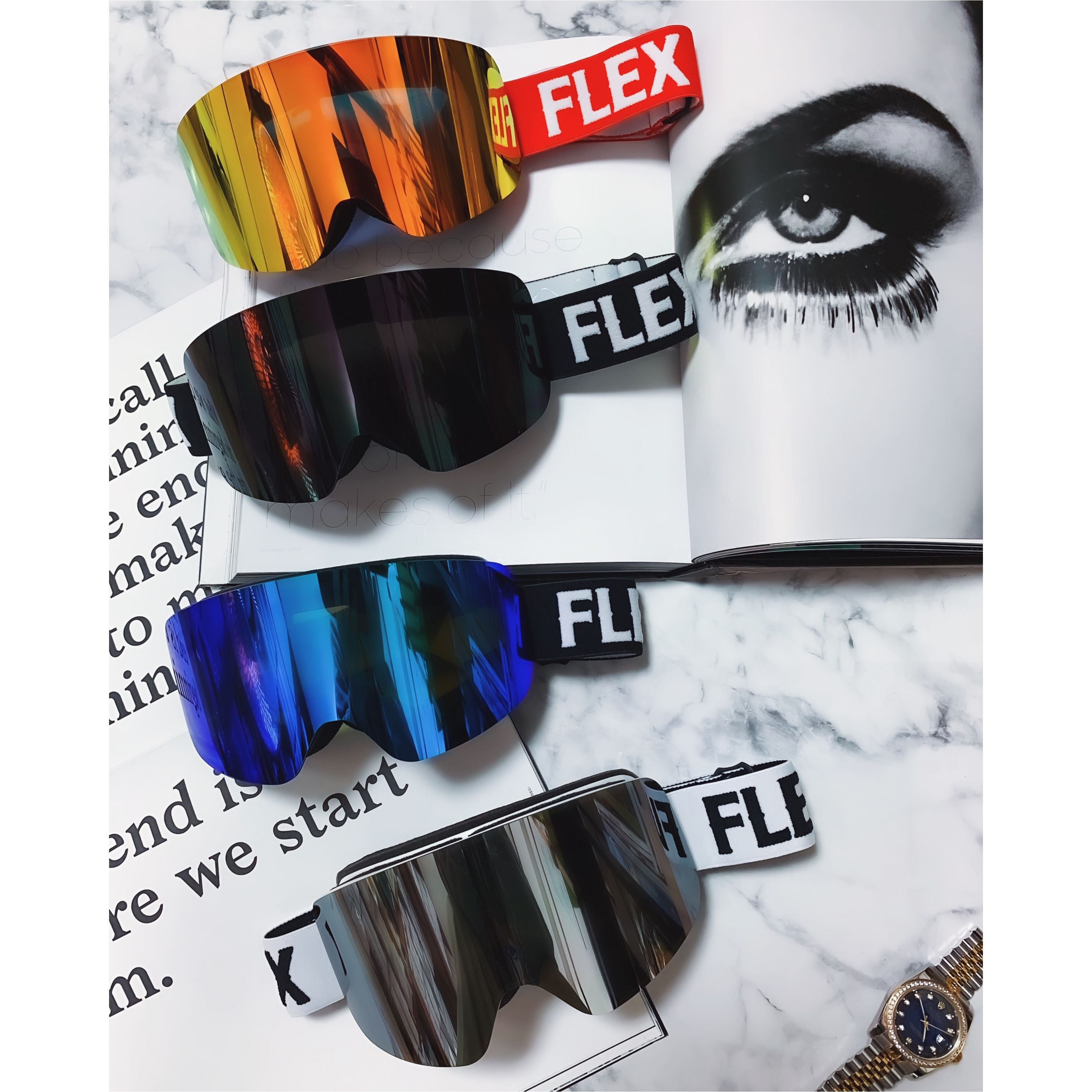 4colors】 Frameless goggles | FLEX公式ショップ / サングラス 4colors】 Frameless goggles | FLEX公式ショップ / サングラス
