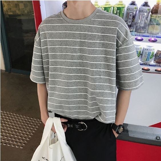 全4色 ボーダー バイカラー メンズ Tシャツ カットソー 