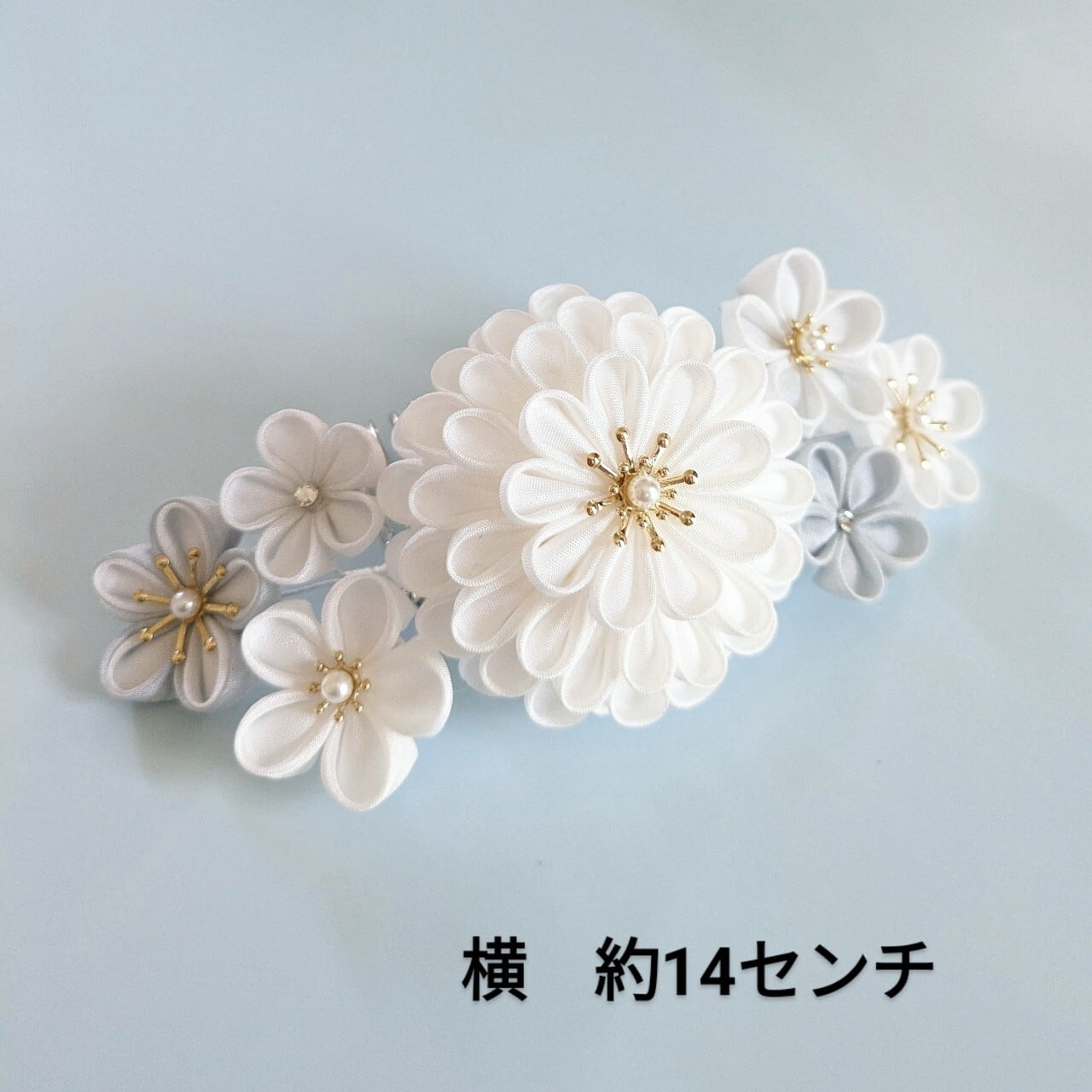 つまみ細工髪飾り7点セット | fiora