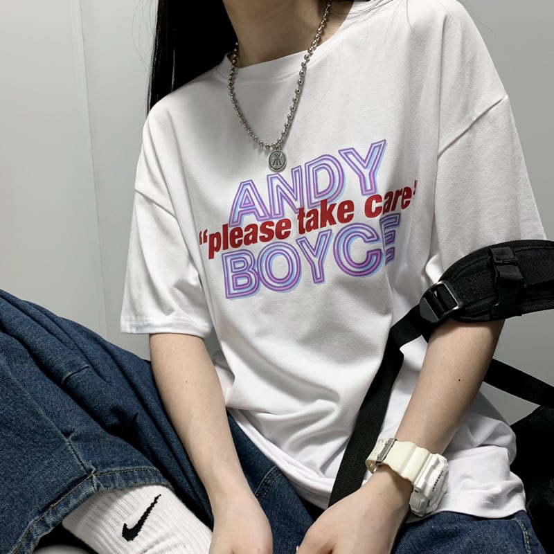 サマールーズカジュアルレディースTシャツ コットン 夏物 ケッペル61841822147