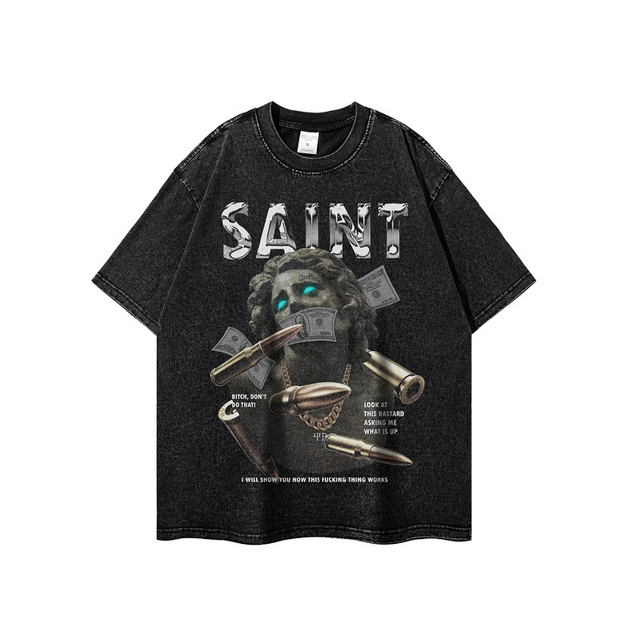 VINTAGE ストリート 武器弾薬 Tシャツ T877