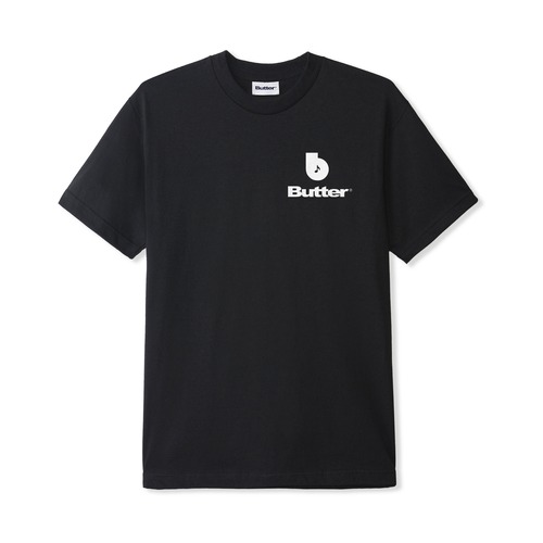 BUTTERGOODS × BLUENOTE FINEST LOGO TEE BLACK サイズL