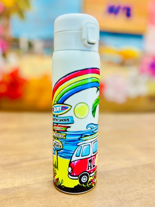 ハワイアン ワンタッチステンレスボトル 480ml