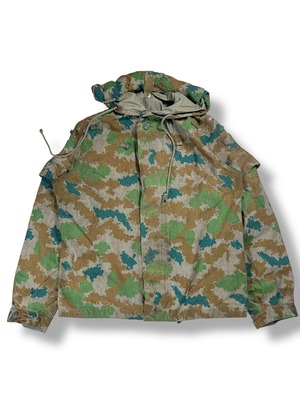 【DEADSTOCK】60s German Military NVA Blumentarn Camo