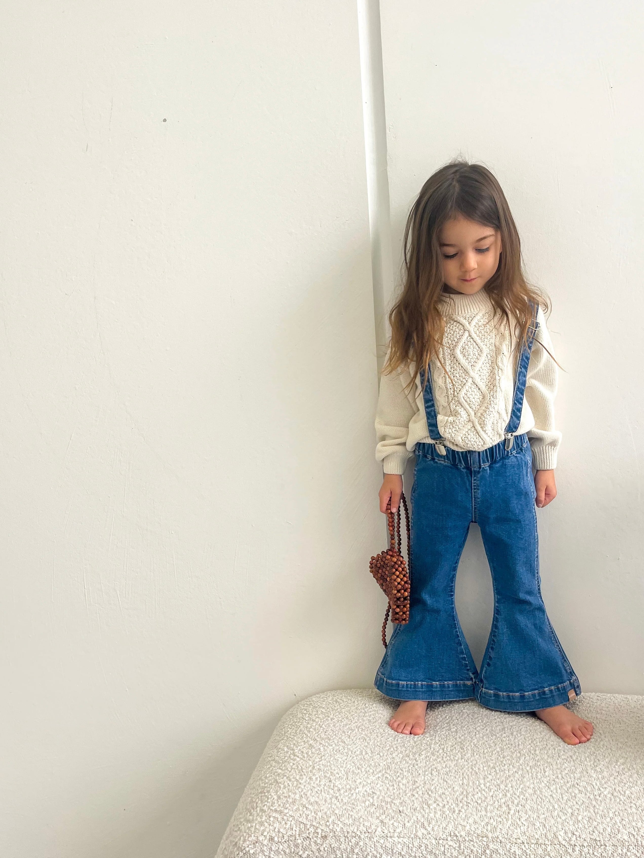 TWIN COLLECTIVE】Farrah Flare Jean - Western Blue | RIRIBELL