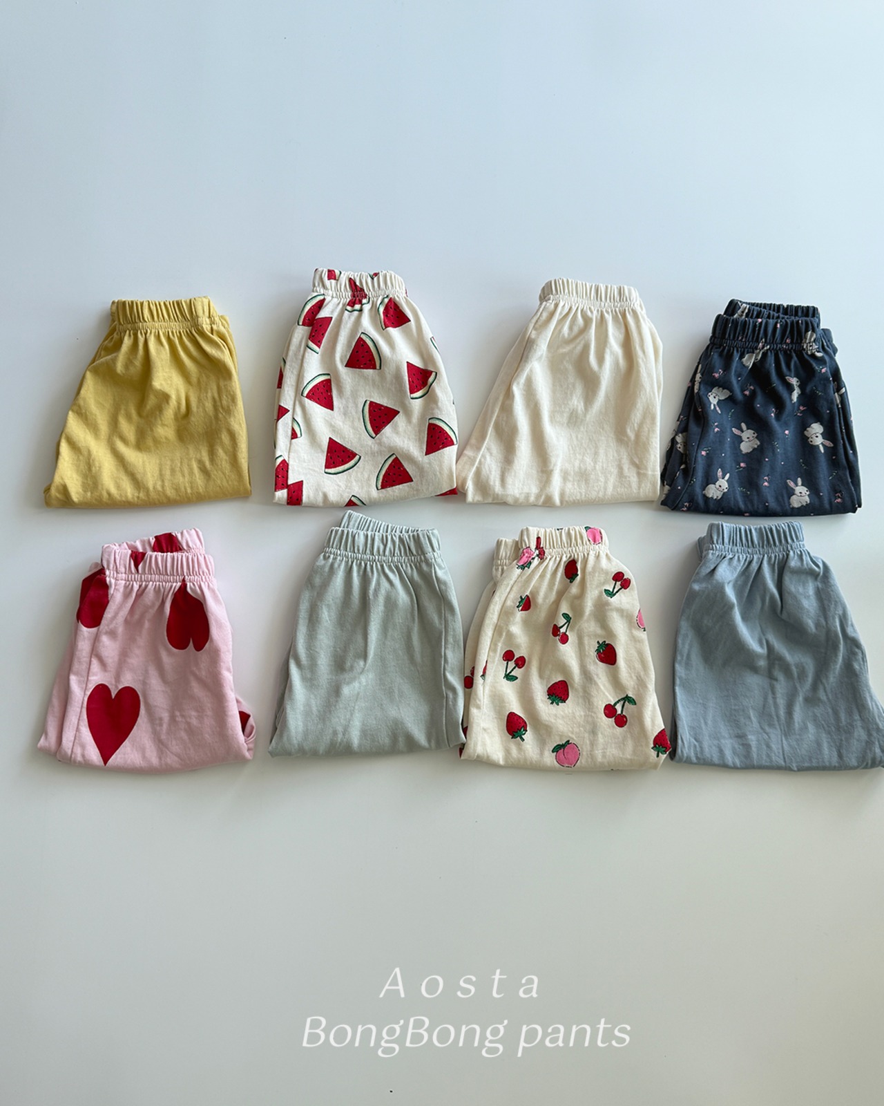 【取寄/韓国直送】Aosta 26/SM ボンボンパンツ ｜夏服｜韓国子供服