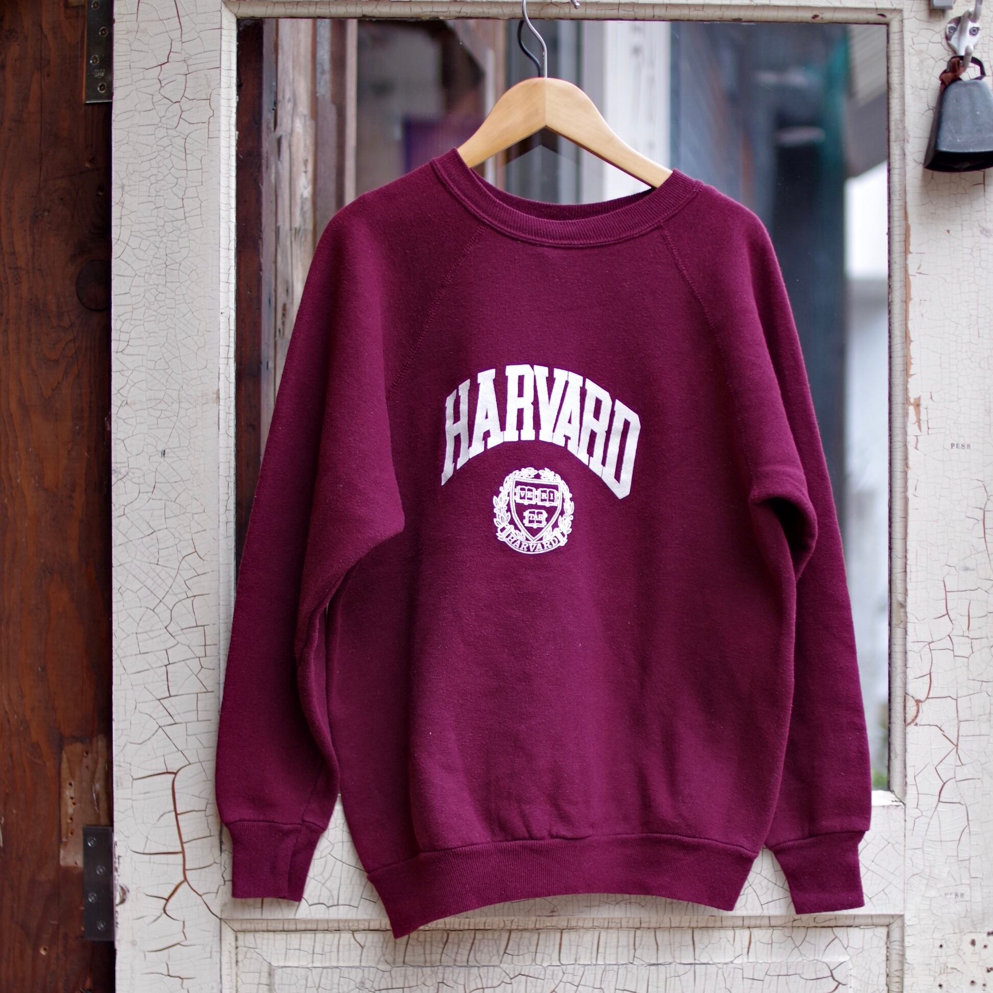 College Print Sweat Shirt / カレッジ プリント スウェット シャツ ...