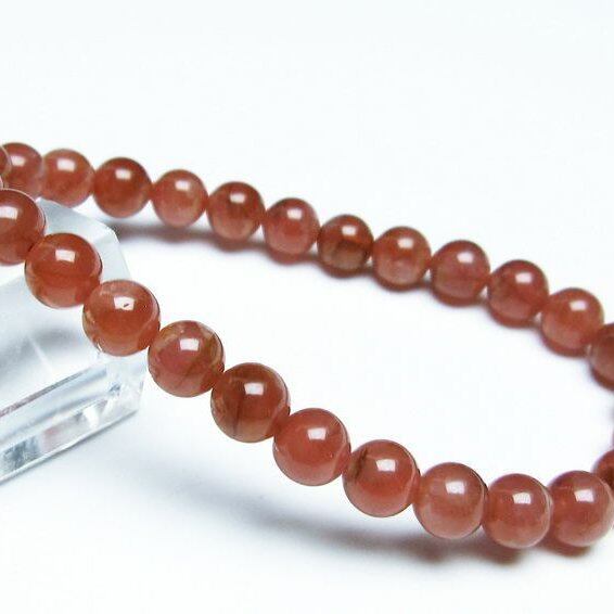 インカローズ ブレスレット 7mm 一点物 メール便可 [M便 1/10] 111-27449