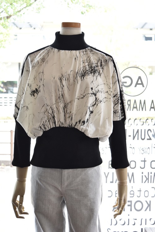 divka(ディウカ) 25A/W ウールビエラプルオーバーブラウス