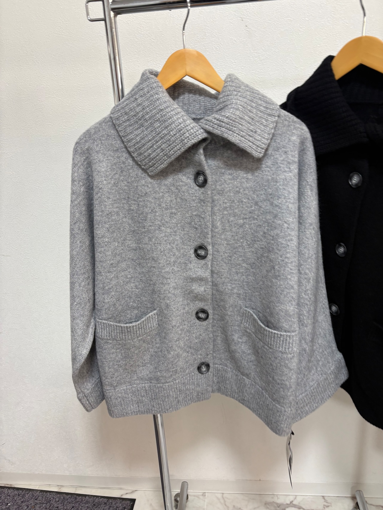 atelier six ウールセーラーカーディガン　11256484