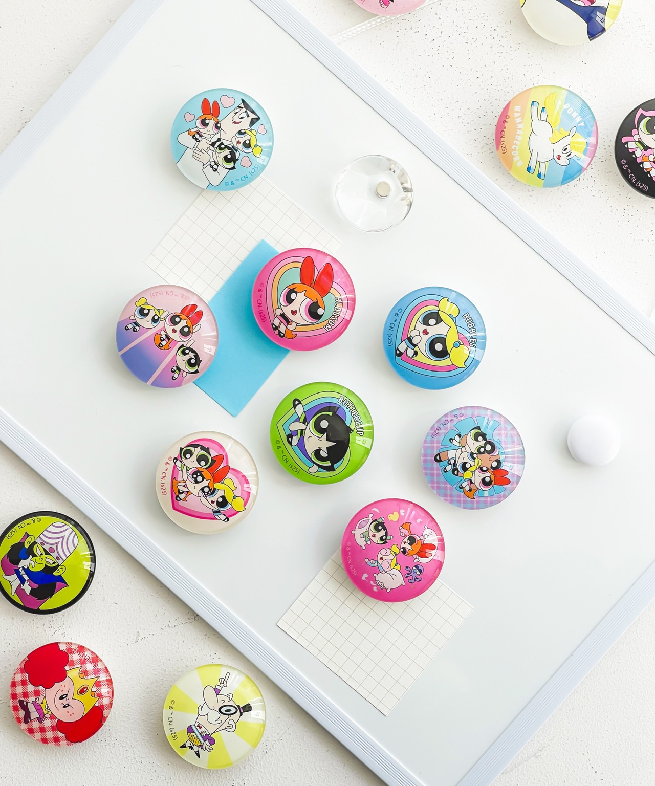 F258070_The Powerpuff Girls×Flapper クリスタルマグネット2 - 2