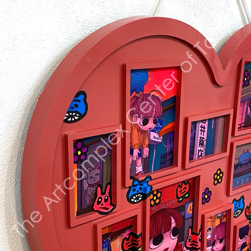 吉田有花　アクリル作品 吉田有花「つながり」 | The Artcomplex Center of Tokyo ONLINE