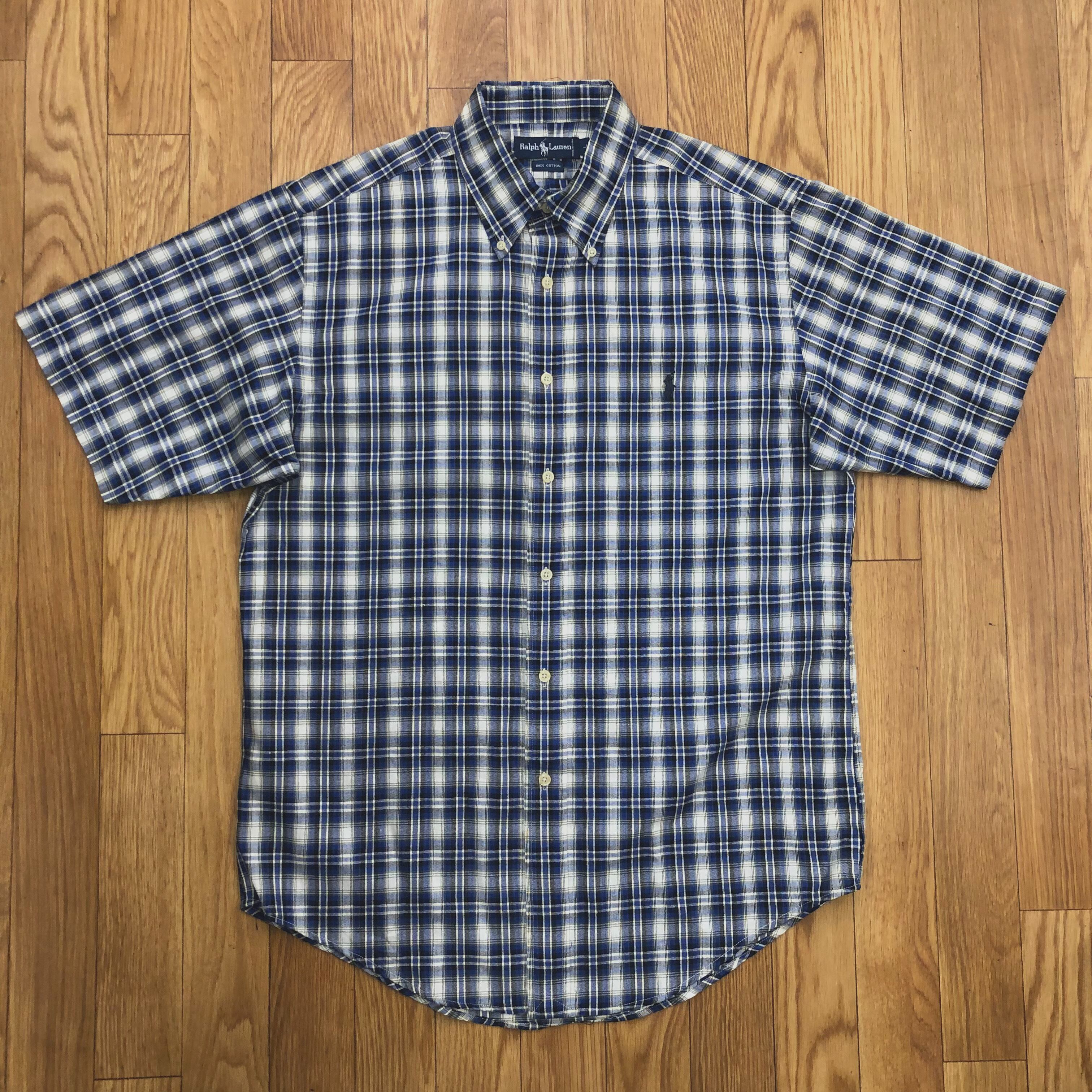 Ralph Lauren 半袖オンブレチェックシャツ | frshakozaki