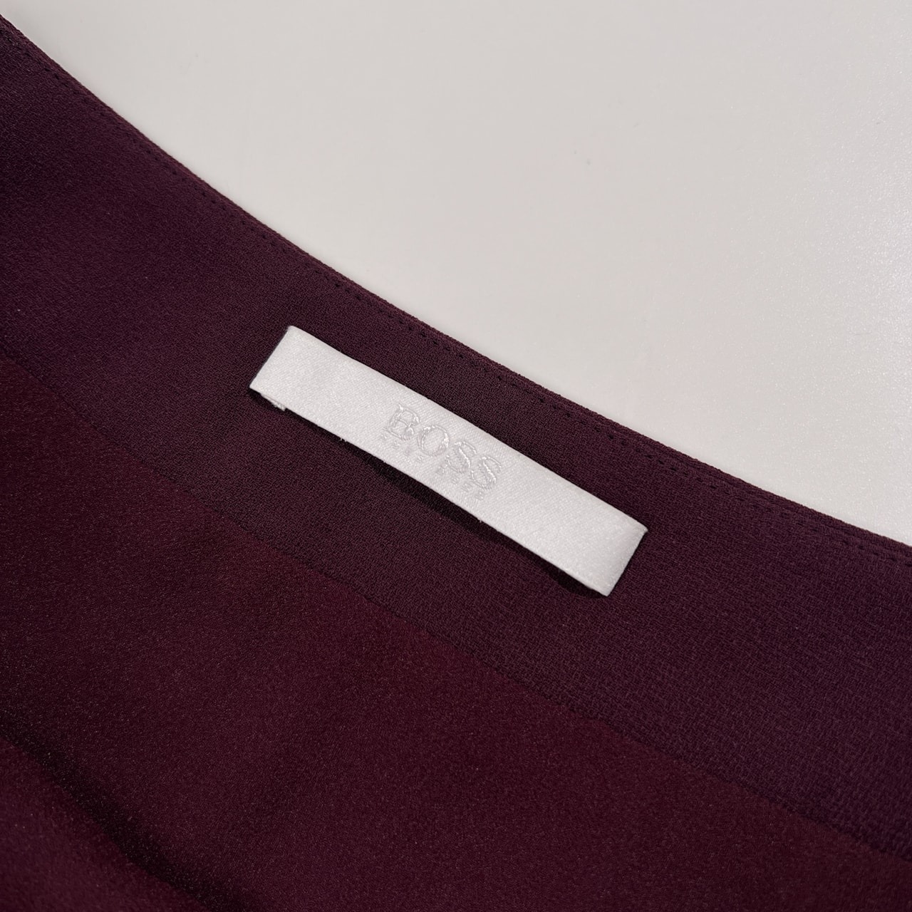 美品 BOSS ボス HUGO BOSS ヒューゴボス 切替デザイン プリーツ スカート サイズ DE34 /ヒューゴボスジャパン