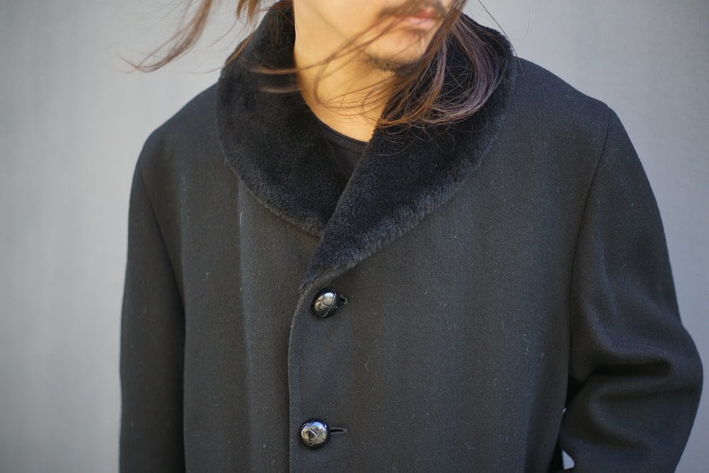 Stratojac] Vintage Boa Lining Gang Coat Car Coat [1960s-] Vintage