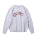 EVISEN LOGO JACQUARD KNIT Heather Grey