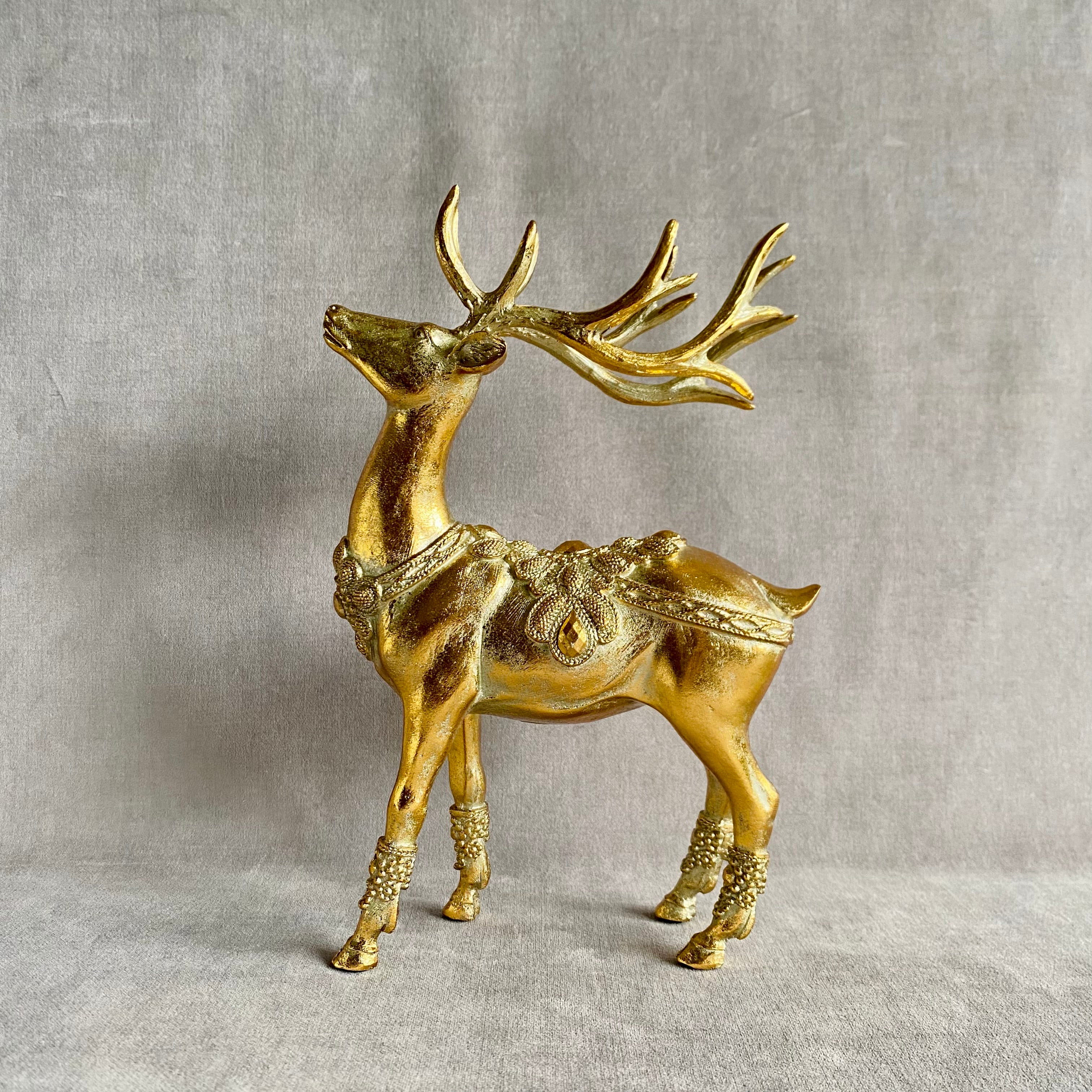 エレガント トナカイ オブジェ | ディスプレイ雑貨什器専門店 Velvety