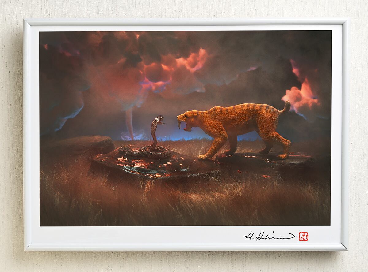 REBOR】 サーベルタイガー スミロドン マカイロドゥス サーベル