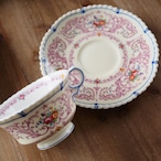 Cauldon Pink Floral||コウルドン 優美なピンクの花々 アンティーク カップ&ソーサー 6客セット thumbnail 14