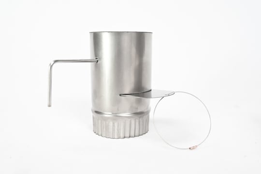 ポータブルチタンストーブ Lサイズ 薪ストーブ スパークアレスター