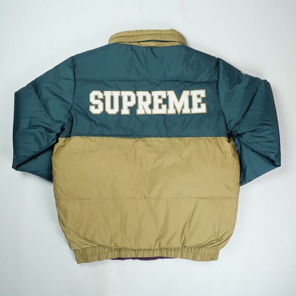 Size【S】 SUPREME シュプリーム 14AW Reversible Puffy Jacket Teal