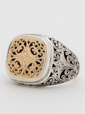 Mediterranean Round Shape Ring