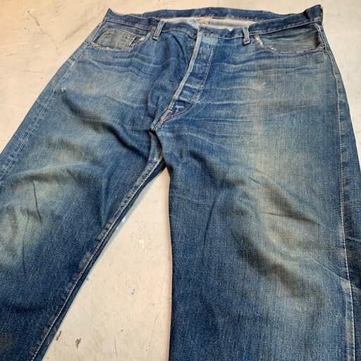 LEVI'S / リーバイス | 1960s | 1960s～ Vintage 501 BigE 刻印6 Ｖステッチ 足長R 不均等V セルビッチ デニム パンツ | インディゴ | メンズ